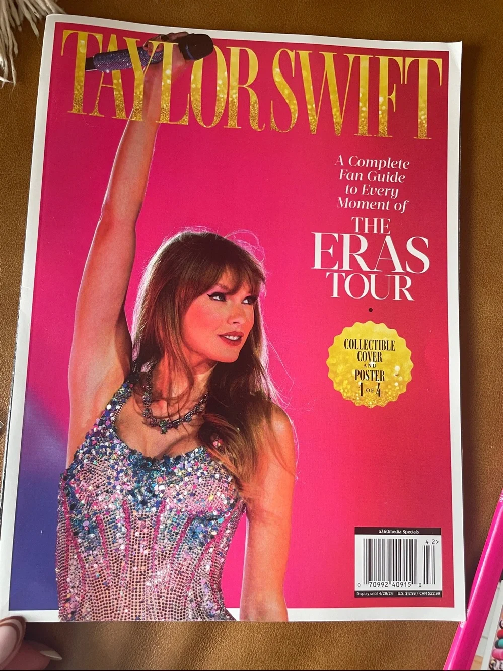Taylor Swift Magazines and Necklace/Pin Bundle